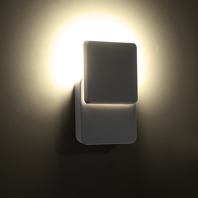 ^LED SMD WALL LUMINAIRE 12W 650LM 110° 230V AC 3.000K DARK GREY CRI80 IP54 30.000HRS - ledmania.gr