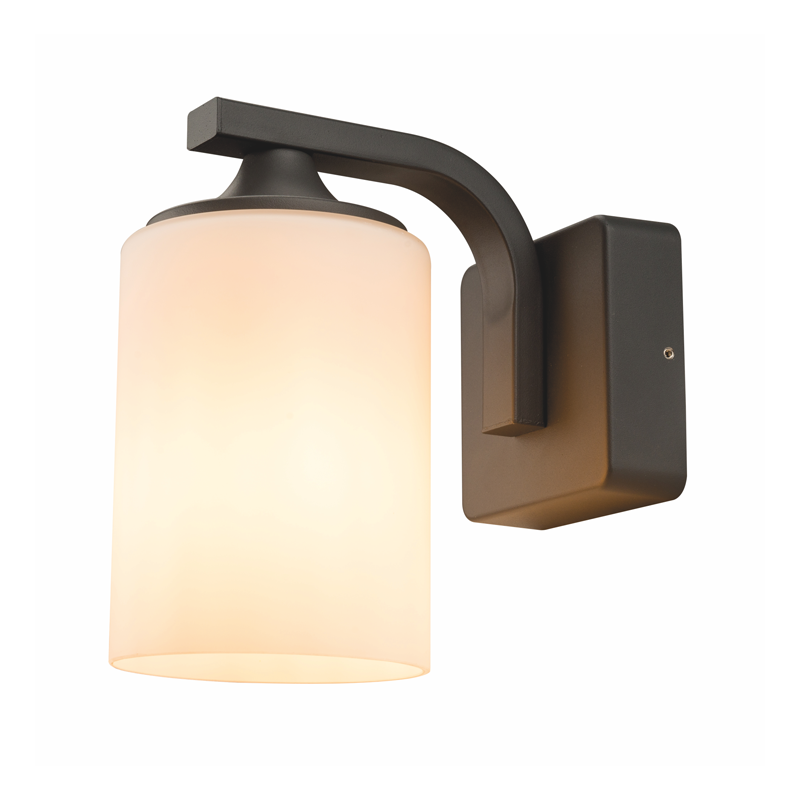 ^E27 WALL LUMINAIRE 230V AC DARK GREY IP54 MAX.60W - ledmania.gr