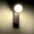 ^LED SMD WALL LUMINAIRE 10W 580LM 110° 230V AC 3.000K DARK GREY CRI80 IP54 30.000HRS - ledmania.gr