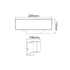 ^LED SMD WALL LUMINAIRE 13W 710LM 110° 230V AC 3.000K DARK GREY CRI80 IP65 30.000HRS - ledmania.gr