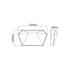 ^LED SMD WALL LUMINAIRE 10W 400LM 120° 230V AC 3.000K DARK GREY CRI80 IP65 30.000HRS - ledmania.gr