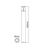 ^E27 POST LUMINAIRE 230V AC DARK GREY IP54 MAX.23W - ledmania.gr