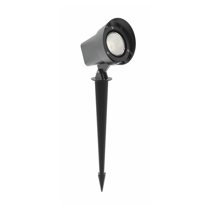 LED COB SPOT LUMINAIRE & SPIKE 19W 1400LM 40° 230V AC 3.000K DARK GREY CRI80 IP65 30.000HRS - ledmania.gr