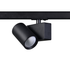 SAND BLACK LED TRACK LUMINAIRE 20W 3000K 1-PHASE 38° 2200LM 230V AC Ra80 5YRS - ledmania.gr