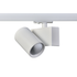SAND WHITE LED TRACK LUMINAIRE 20W 3000K 1-PHASE 38° 2200LM 230V AC Ra80 5YRS - ledmania.gr