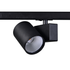 SAND BLACK LED TRACK LUMINAIRE 40W 3000K 1-PHASE 38° 4200LM 230V AC Ra80 5YRS - ledmania.gr