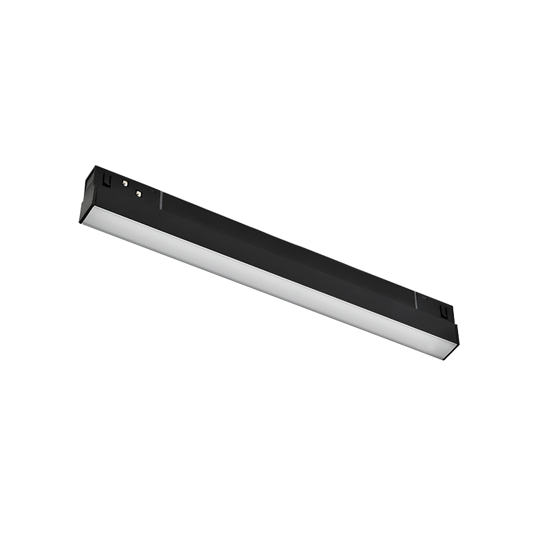 ΜΑΥΡΟ ΜΑΤ ΜΑΓΝΗΤΙΚΟ ΓΡΑΜΜΙΚΟ ΦΩΤΙΣΤΙΚΟ 48V DC 10W 3000K 800LM 110° OSRAM RA90 L300MM - ledmania.gr