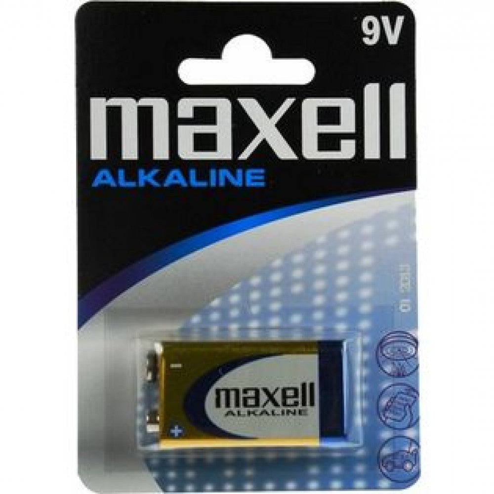 MAXELL 6LR61 ALKALINE 9V 1BL - ledmania.gr