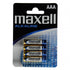 MAXELL LR03 AAA ALKALINE 4BL - ledmania.gr