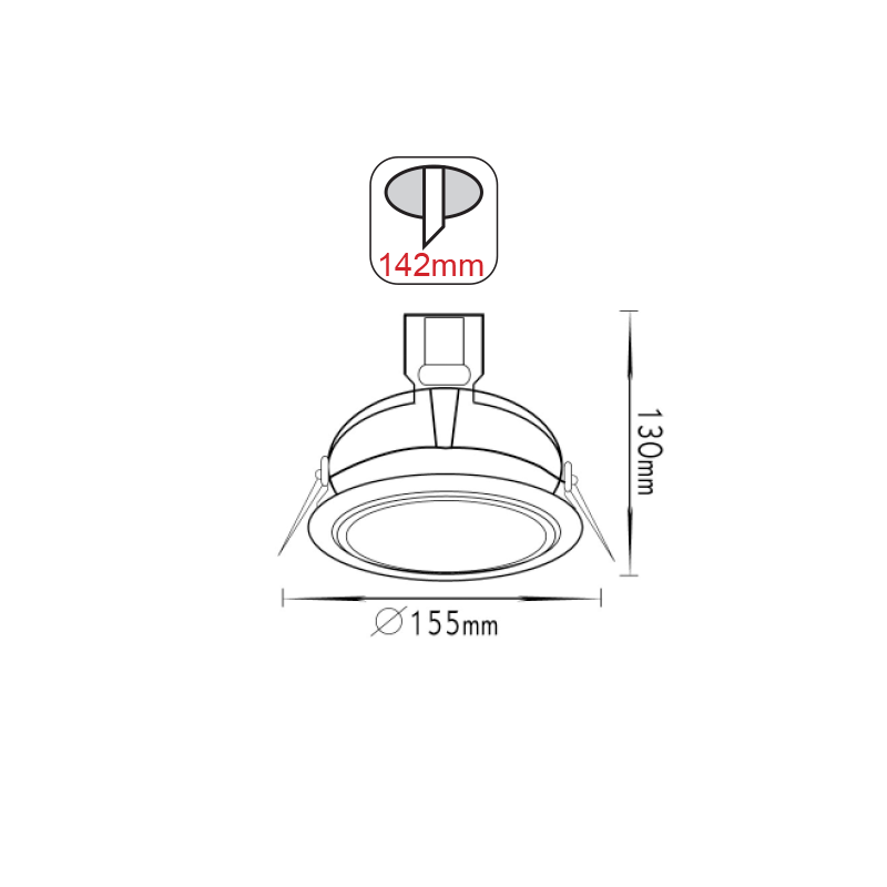 # ΣΠΟΤ ΝΙΚΕΛ ΜΑΤ G8,5 - ledmania.gr