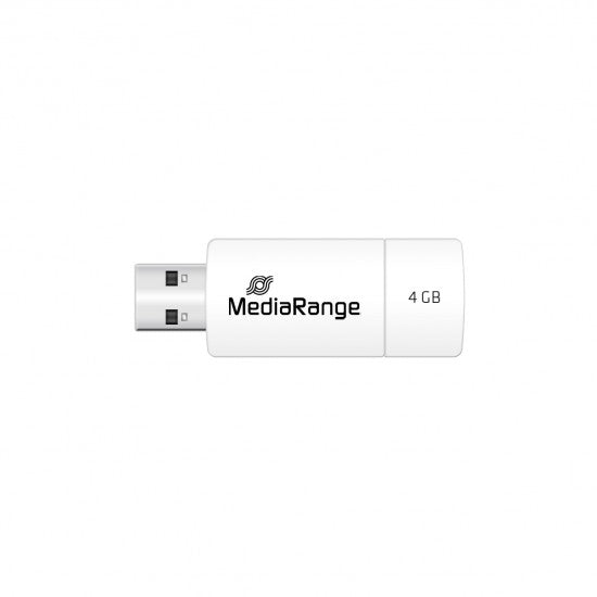 MediaRange USB 2.0 Flash Drive Color Edition 4GB (Red) (MR970) - ledmania.gr