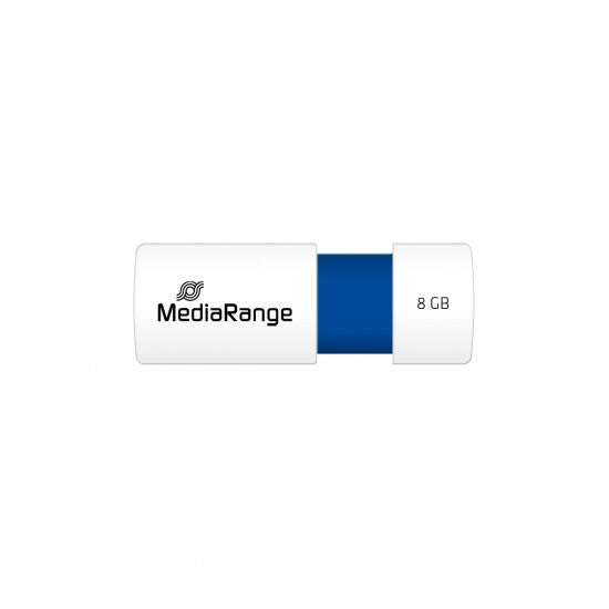 MediaRange USB 2.0 Flash Drive Color Edition 8GB (Blue) (MR971) - ledmania.gr