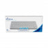 MediaRange Compact-sized Bluetooth 5.0 keyboard with 78 ultraflat keys Silver (MROS132-GR) - ledmania.gr