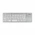 MediaRange Foldable and Rechargeable Bluetooth keyboard 64 keys with touchpad Silver (MROS133-GR) - ledmania.gr