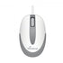MediaRange Corded 3-button optical mouse 1000 dpi, compact-sized, white/grey (MROS214) - ledmania.gr