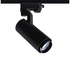 SAND BLACK LED ZOOMABLE TRACK LUMINAIRE 15W 3000K 3-PHASE 20-50° 1450LM MAX. 230V AC Ra80 5YRS - ledmania.gr