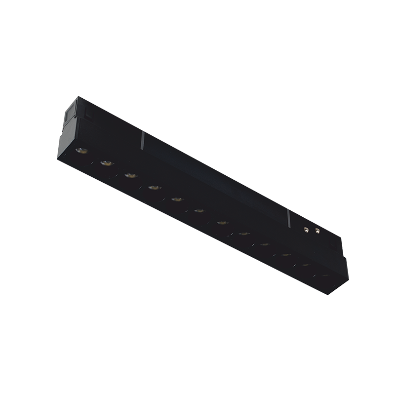 ΜΑΥΡΟ ΜΑΤ ΜΑΓΝΗΤΙΚΟ ΓΡΑΜΜΙΚΟ ΦΩΤΙΣΤΙΚΟ 48V DC 12W 3000K 1000LM 36° OSRAM RA90 L220MM - ledmania.gr