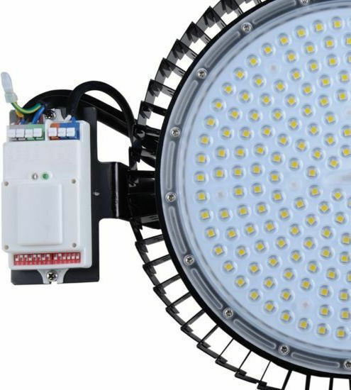 MICROWAVE MOTION SENSOR IP20 FOR UFO & MOUNTING BRACKET - ledmania.gr