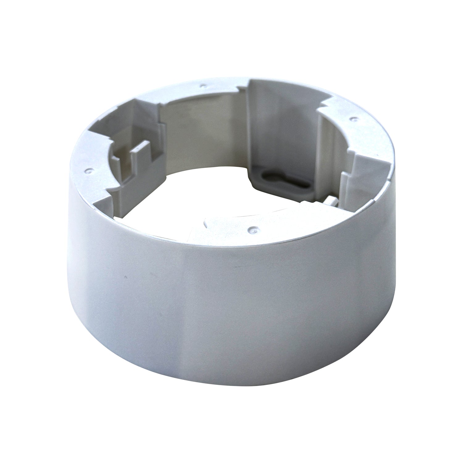 ΒΑΣΗ ΣΤΗΡΙΞΗΣ ΣΤΡΟΓΓΥΛΗ ΛΕΥΚΗ ΓΙΑ MIRED DOWNLIGHT