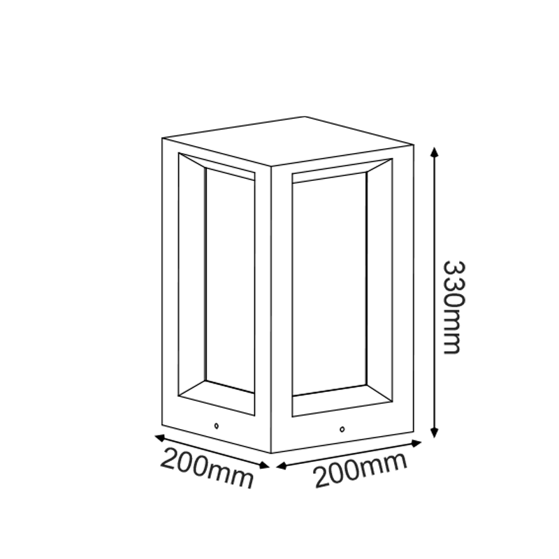 ^ΦΩΤΙΣΤΙΚΟ ΚΗΠΟΥ 330MM IP65 2xE27 Max.7W ΛΕΥΚΟ ΤΣΙΜΕΝΤΟ & PC ΚΑΛΥΜΜΑ - ledmania.gr