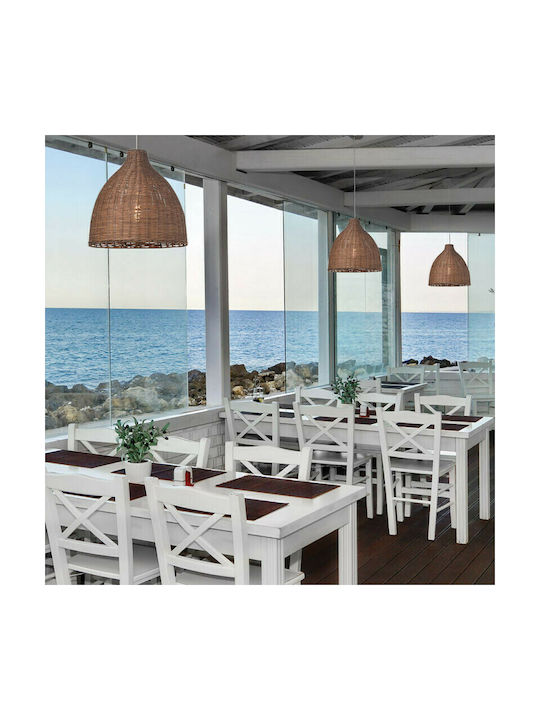 ΚΡΕΜΑΣΤΟ Φ/Σ 1ΧΕ27 ΚΑΦΕ ΚΑΛΑΜΙ Φ34ΧΗ107CM - ledmania.gr
