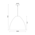 ΚΡΕΜΑΣΤΟ Φ/Σ 1ΧΕ27 ΚΑΦΕ ΚΑΛΑΜΙ Φ45ΧH119CM OIA - ledmania.gr