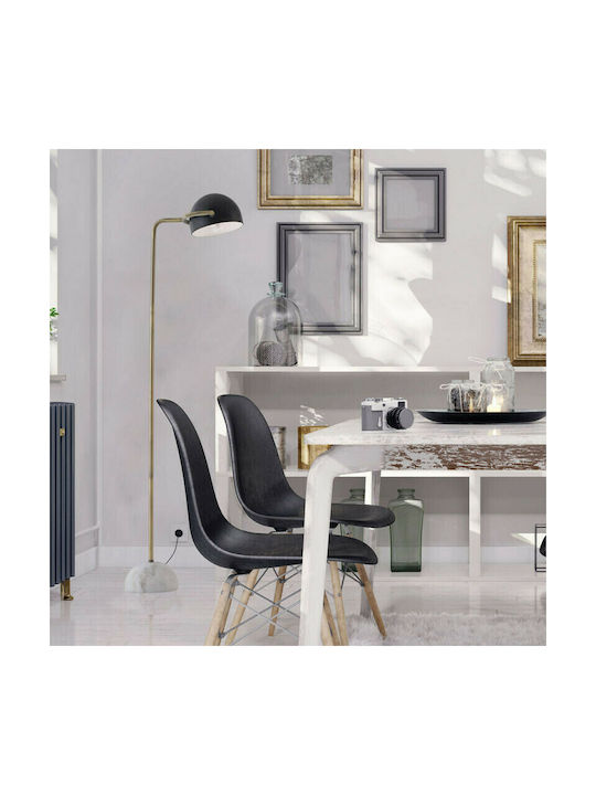 ΕΠΙΔΑΠΕΔΙΟ Φ/Σ 1XE27 ΜΕΤΑΛΛΙΚΟ+ΜΑΡΜΑΡΟ 24X44XH144CM - ledmania.gr