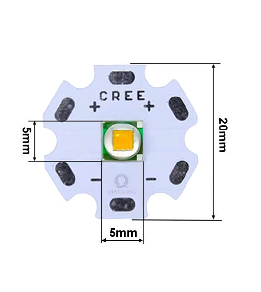10w XML Led Cree 3-4vDc Ψυχρό Λευκό τεμ.1 - ledmania.gr