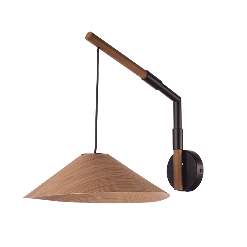 ^ΕΠΙΤΟΙΧΟ Φ/Σ 1Χ GX53 WALNUT ΞΥΛΟ 30Χ40Χ32CM NAIROBI - ledmania.gr