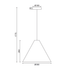 ^ΚΡΕΜΑΣΤΟ Φ/Σ 1Χ E27 WALNUT ΞΥΛΟ D33XH180CM NAIROBI - ledmania.gr