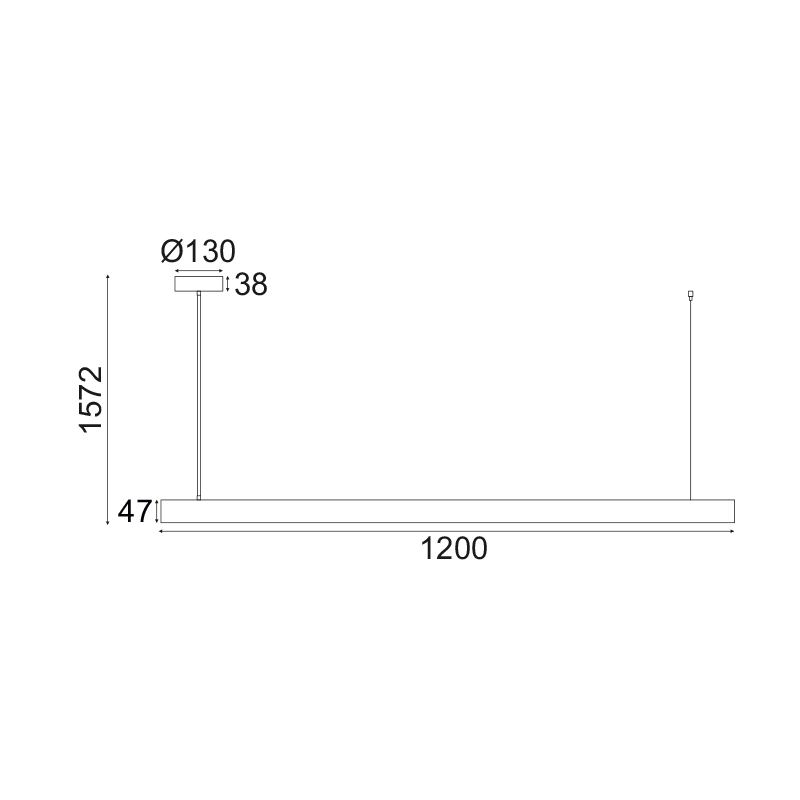 ^ΚΡΕΜΑΣΤΟ Φ/Σ LED 15W ΞΥΛΟ 3000K 1440LM D4,7X120XH157CM WOODY - ledmania.gr
