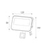 ΠΡΟΒΟΛΕΑΣ LED SMD ΜΑΥΡΟΣ ΜΕ ΑΙΣΘΗΤΗΡΑ 20W 3CCT 2000LM 185-265V RA>80 IP66 - ledmania.gr