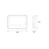 ΠΡΟΒΟΛΕΑΣ LED SMD ΛΕΥΚΟΣ  50W 3CCT 5000LM 185-265V RA>80 IP66 - ledmania.gr