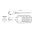 LED STREET LUMINAIRE 100W 12000LM 2200K 140x90˚ CLASS I 230V AC IP66 - ledmania.gr