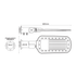 LED STREET LUMINAIRE 150W 18000LM 2200K 140x90˚ CLASS I 230V AC IP66 - ledmania.gr