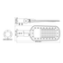 LED STREET LUMINAIRE 150W 20250LM 4000K 140x90˚ CLASS I 230V AC IP66 - ledmania.gr