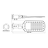 LED STREET LUMINAIRE 20W 2800LM 4000K 140x90˚ CLASS I 230V AC IP66 - ledmania.gr