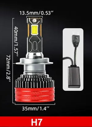 H7 Canbus R11 Νέα σχεδίαση υψηλής ισχύος 180W-30000LM Λαμπτήρες αυτοκινήτου Led Canbus Ψυχρο Λευκο-σετ 2τεμ. - ledmania.gr