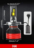 H4 Canbus R11 Νέα σχεδίαση υψηλής ισχύος 180W-30000LM Λαμπτήρες αυτοκινήτου Led Canbus Ψυχρο Λευκο-σετ 2τεμ. - ledmania.gr