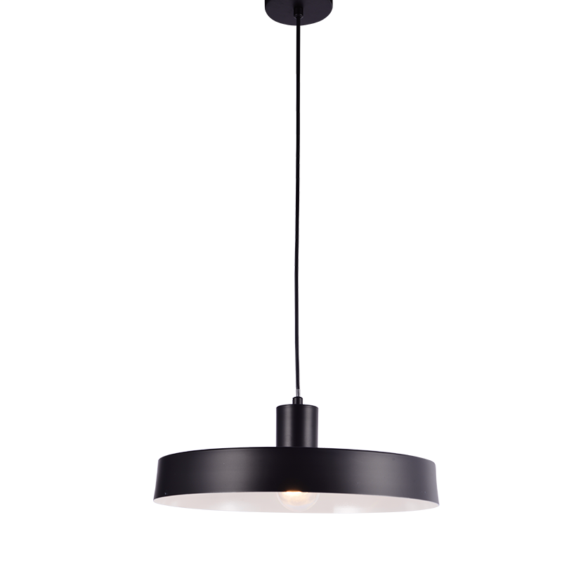 ΚΡΕΜΑΣΤΟ Φ/Σ 1ΧΕ27 ΜΕΤΑΛΛΙΚΟ ΜΑΥΡΟ Φ36ΧΗ120CM DOMENICA - ledmania.gr