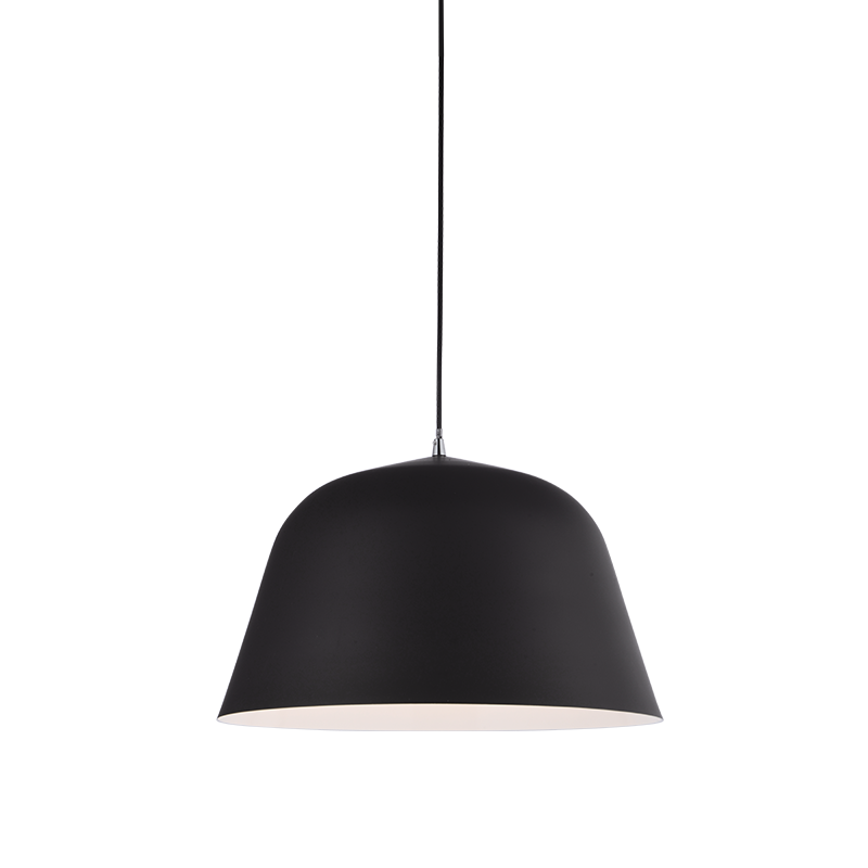 ΚΡΕΜΑΣΤΟ Φ/Σ 1ΧΕ27 ΜΕΤΑΛΛΙΚΟ ΜΑΥΡΟ Φ40ΧΗ120CM PALLADA - ledmania.gr