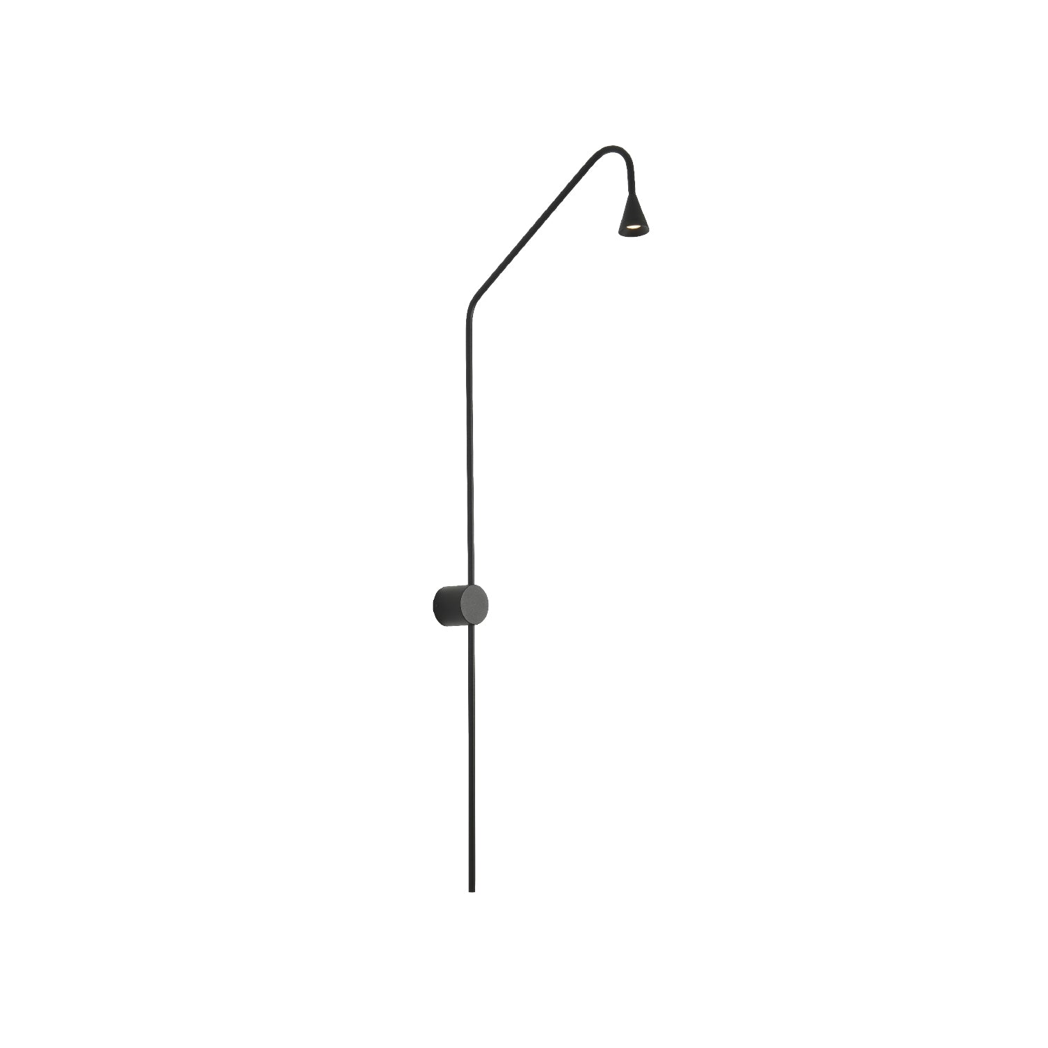 Επιτοίχιο Φωτιστικό LED ACA Esthetic OKN5012WBK Αμμώδες Μαύρο 5W 3000K 440lm