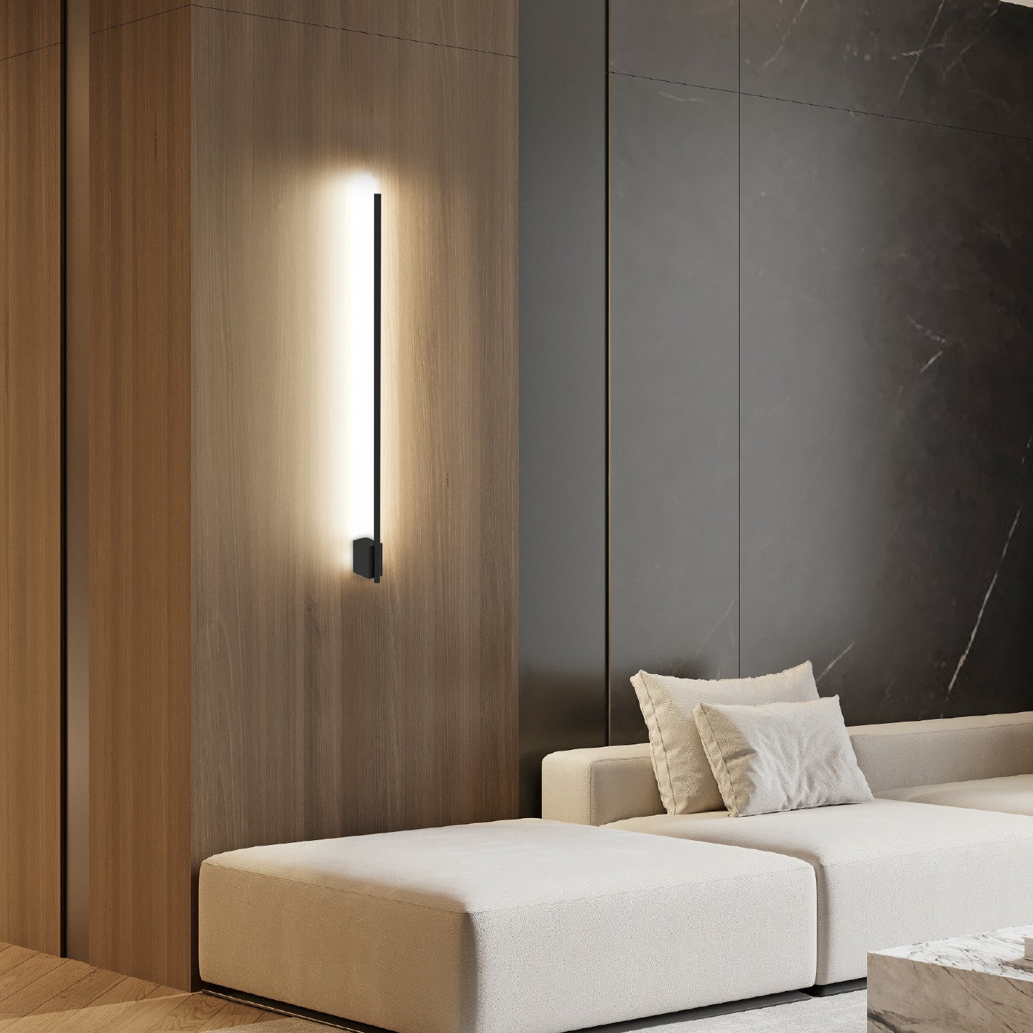 Επιτοίχιο Φωτιστικό LED ACA Frodo OKN9600AS9BK Αμμώδες Μαύρο 15W 3000K 531lm