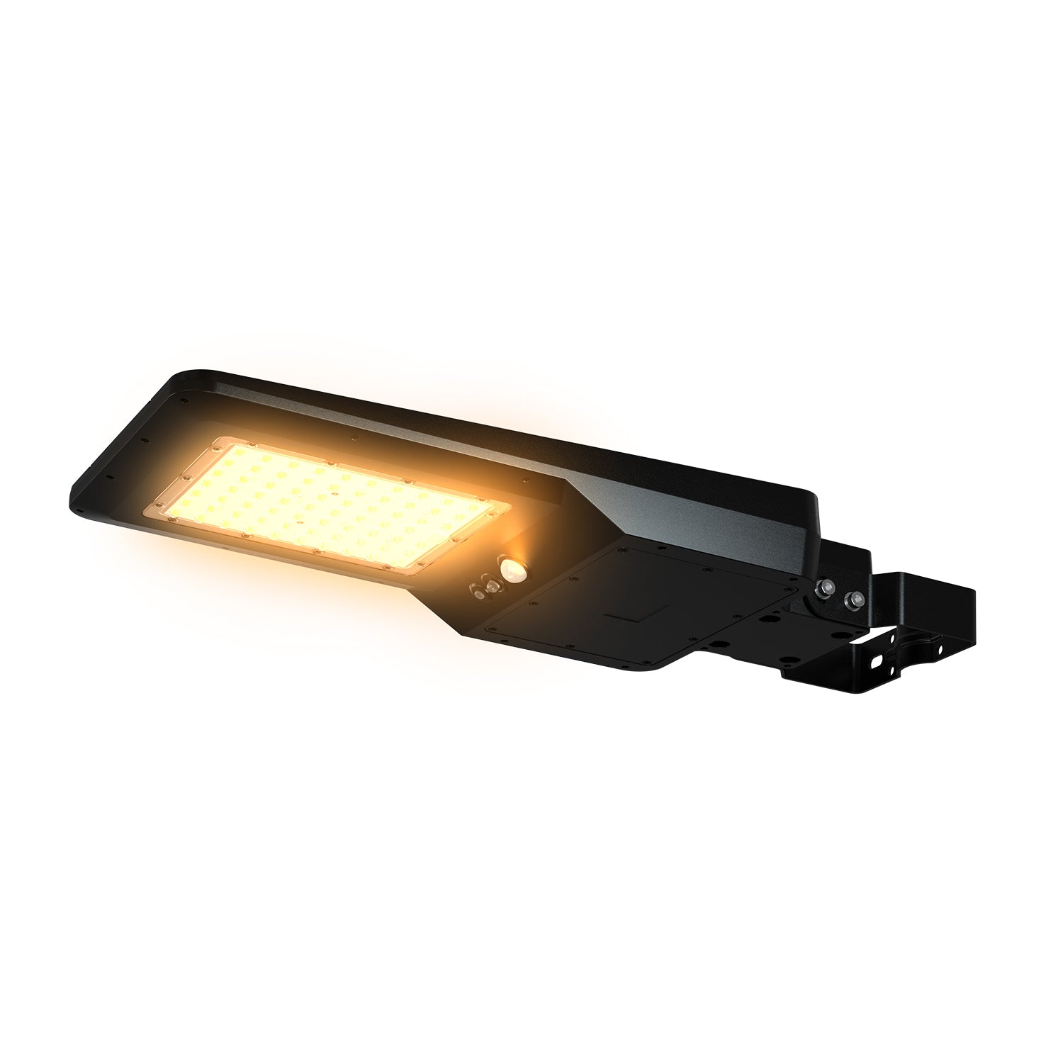 ΗΛΙΑΚΟ ΦΩΤΙΣΤΙΚΟ ΟΔΙΚΟΥ ΔΙΚΤΥΟΥ LED SMD ACA ORVAN40CCT ΜΑΥΡΟ 40W 3000K/4000K/6500K 6000LM 3CCT PIR IP65
