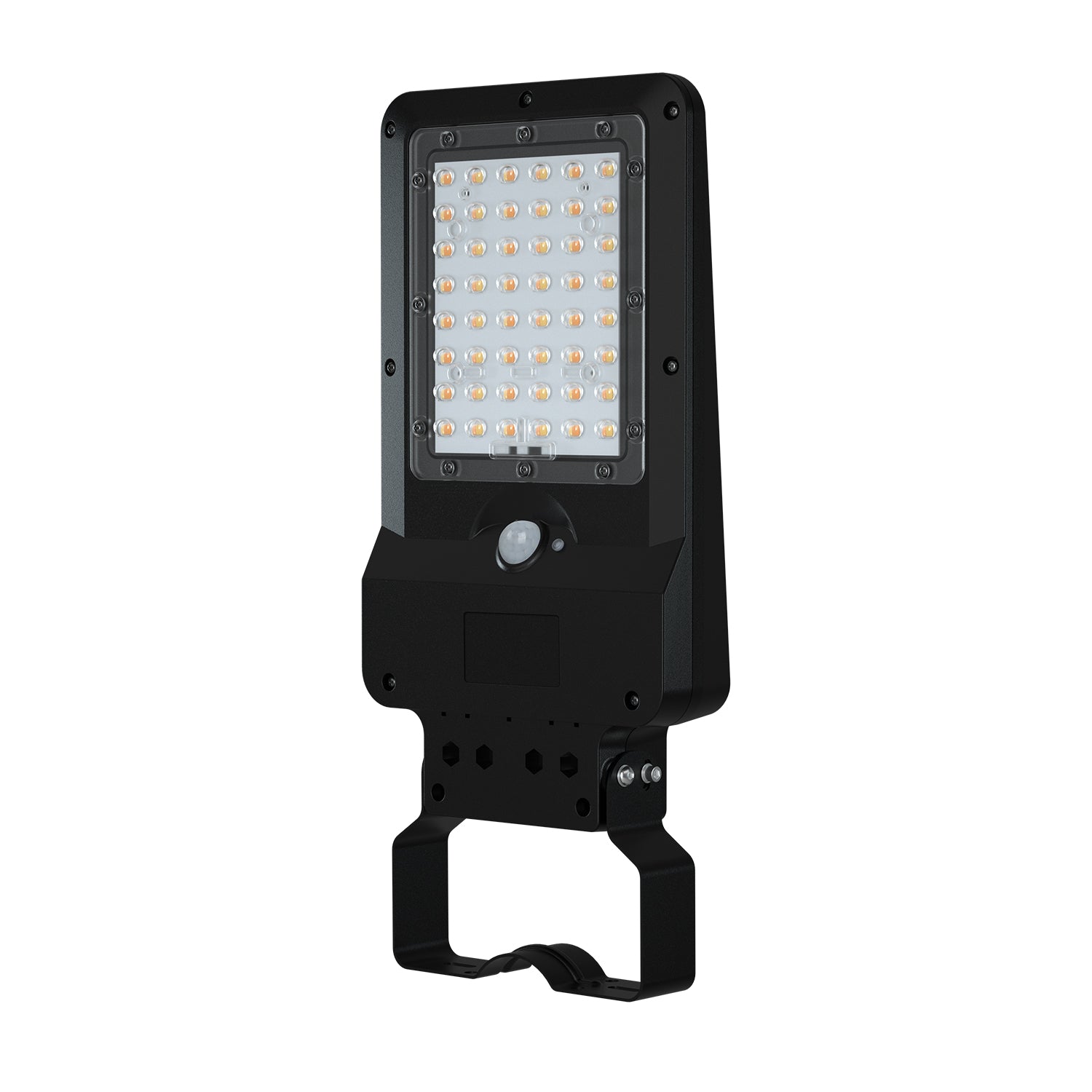 ΗΛΙΑΚΟ ΦΩΤΙΣΤΙΚΟ ΟΔΙΚΟΥ ΔΙΚΤΥΟΥ LED SMD ACA ORVEL12CCT ΜΑΥΡΟ 12W 3000K/4000K/6500K 1900LM 3CCT PIR IP65