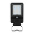 ΗΛΙΑΚΟ ΦΩΤΙΣΤΙΚΟ ΟΔΙΚΟΥ ΔΙΚΤΥΟΥ LED SMD ACA ORVEL12CCT ΜΑΥΡΟ 12W 3000K/4000K/6500K 1900LM 3CCT PIR IP65