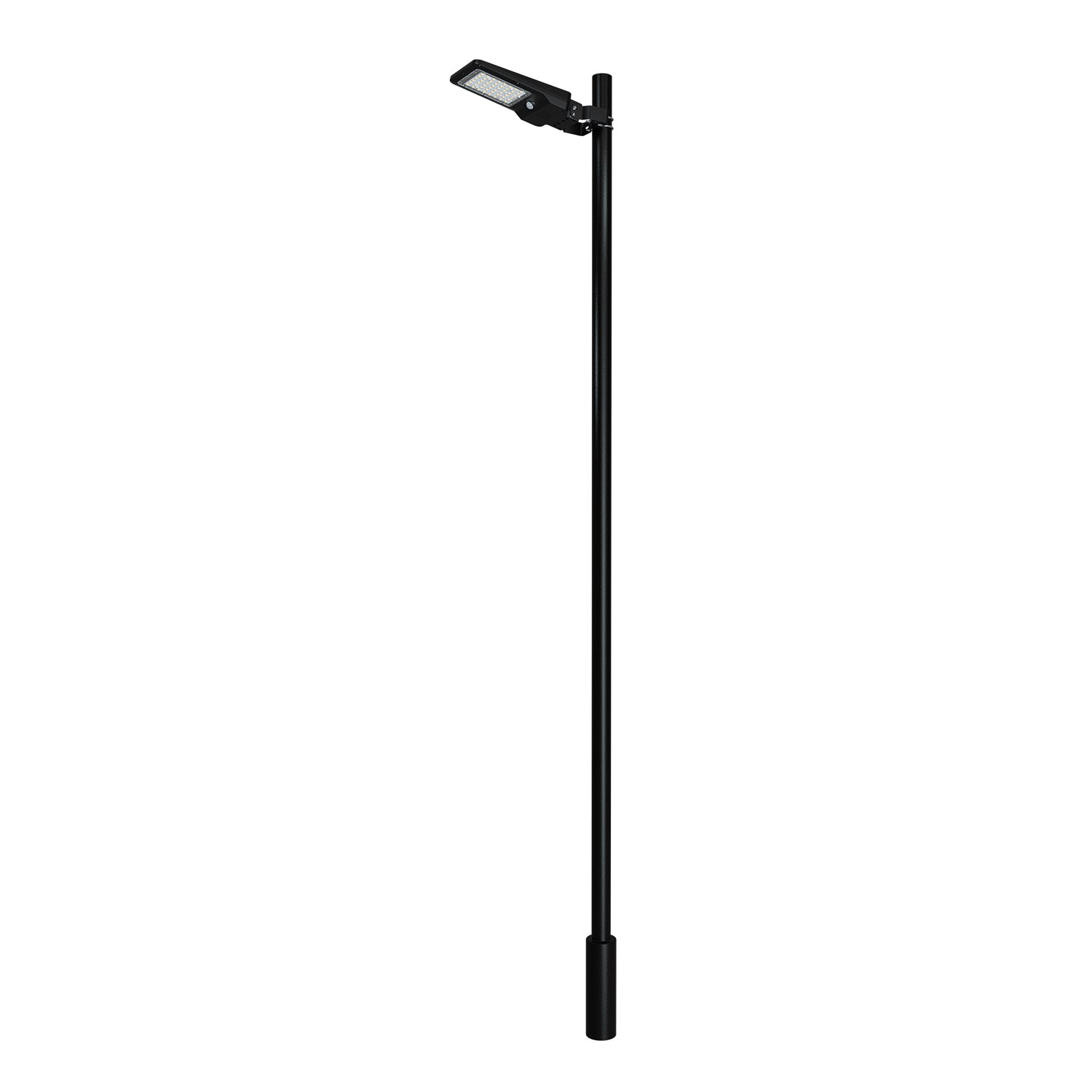 ΗΛΙΑΚΟ ΦΩΤΙΣΤΙΚΟ ΟΔΙΚΟΥ ΔΙΚΤΥΟΥ LED SMD ACA ORVEL12CCT ΜΑΥΡΟ 12W 3000K/4000K/6500K 1900LM 3CCT PIR IP65