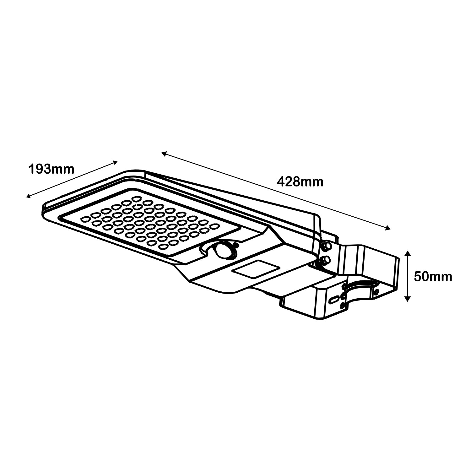 ΗΛΙΑΚΟ ΦΩΤΙΣΤΙΚΟ ΟΔΙΚΟΥ ΔΙΚΤΥΟΥ LED SMD ACA ORVEL12CCT ΜΑΥΡΟ 12W 3000K/4000K/6500K 1900LM 3CCT PIR IP65