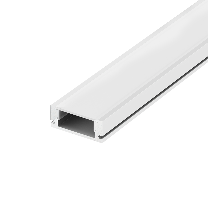 ΑΜΜΩΔΕΣ ΛΕΥΚΟ MINI ΠΡΟΦΙΛ ΑΛΟΥΜΙΝΙΟΥ P109W ΜΕ ΟΠΑΛ ΚΑΛΛΥΜΑ 2m/pc-(Τιμή Μέτρου) - ledmania.gr