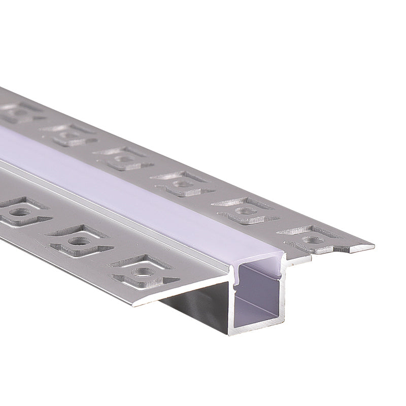 LING TRIMLESS ALUMINUM PROFILE WITH OPAL PC DIFFUSER 2m/pc-(Τιμή Μέτρου) - ledmania.gr